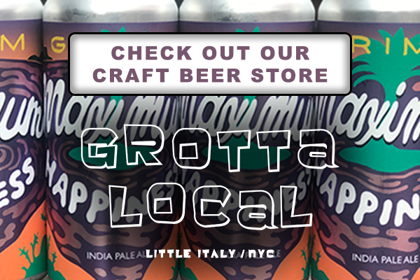 Check out our craft beer bar: Grotta Local